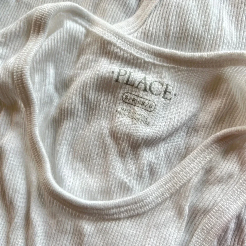 The Childrens‎ Place Tank Tops 5-Pack White Ribbed Knit Undershirt Kids